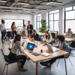 Core values of Innovation, integrity, collaboration, and client-focused marketing solutions.