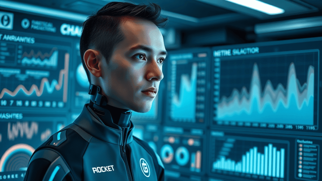 User monitoring chatbot analytics dashboard for marketing performance