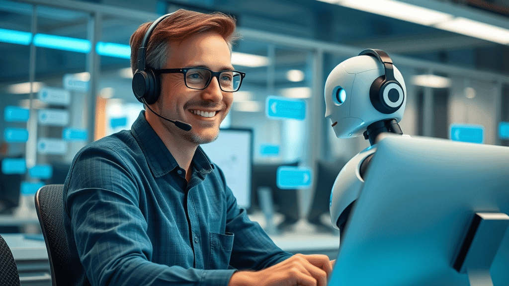 Customer interacting with chatbot interface for support and instant assistance